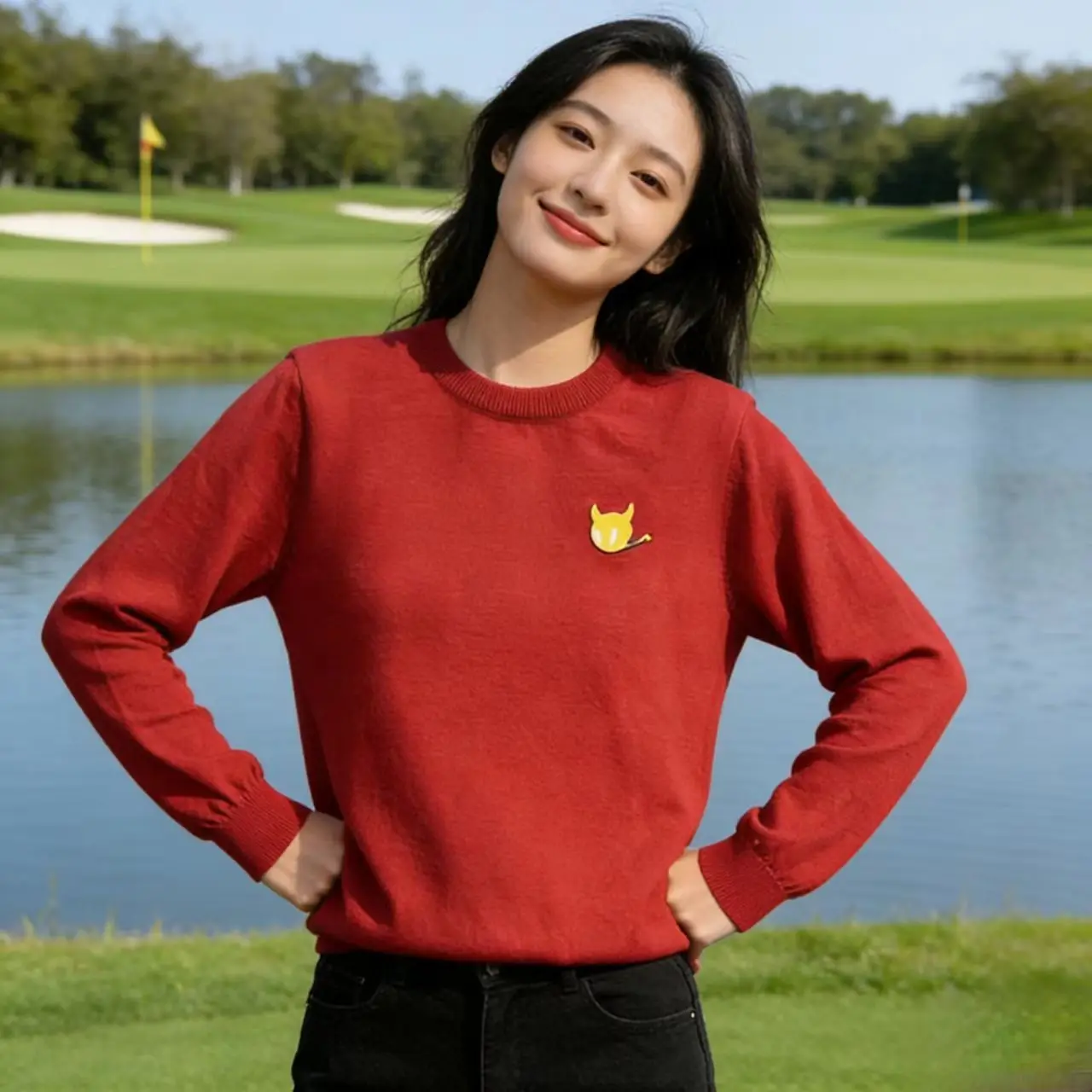 Golf Equipment Korea - Korean Authentic Golf Sweater Women Golf
