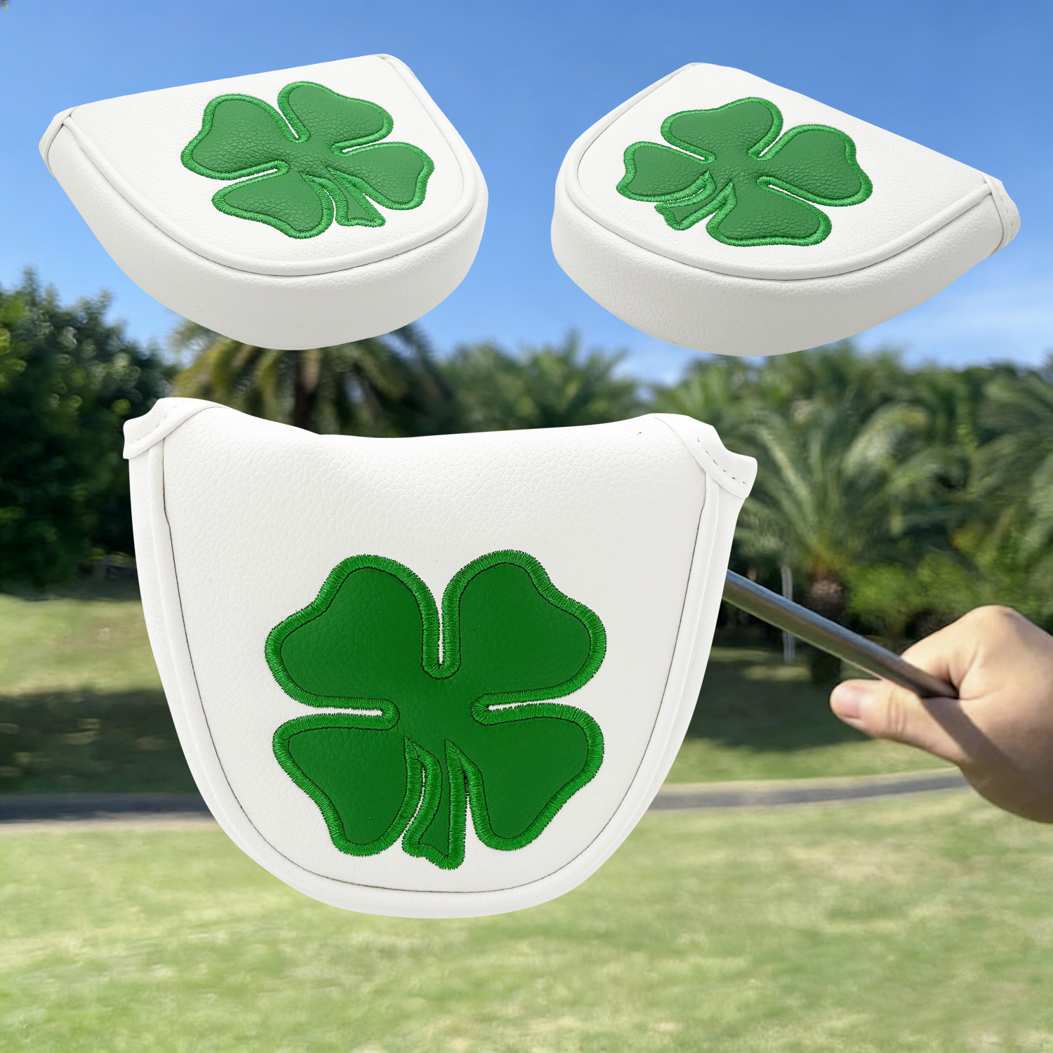1pc Putter Head Cover, 'Clover - đánh giá và giá Golf Equipment Deals