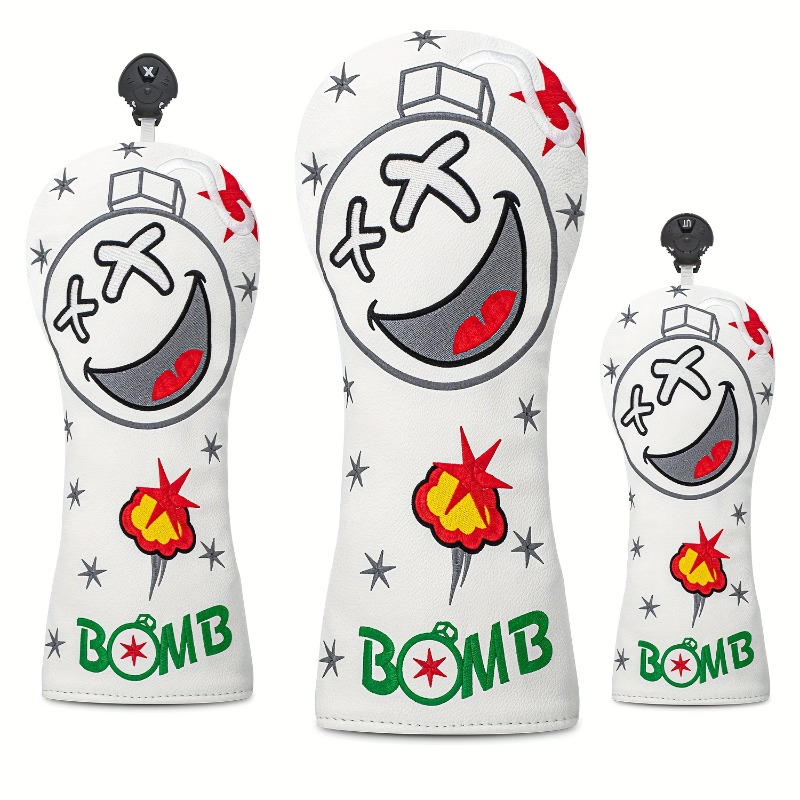 Golf Club Head Cover - White,  - đánh giá và giá Golf Equipment Deals