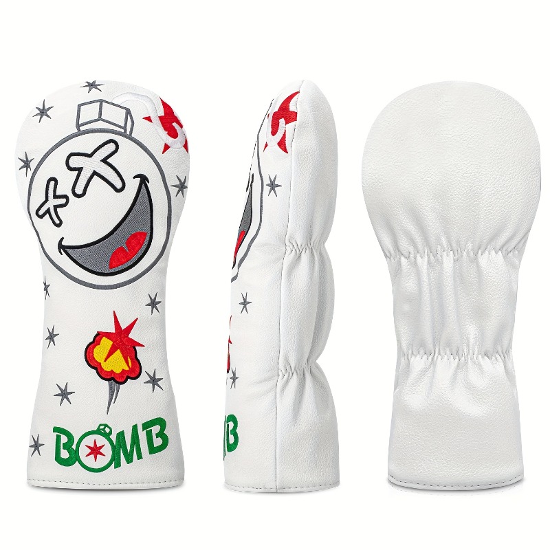 Golf Club Head Cover - White,  - đánh giá và giá Golf Equipment Deals