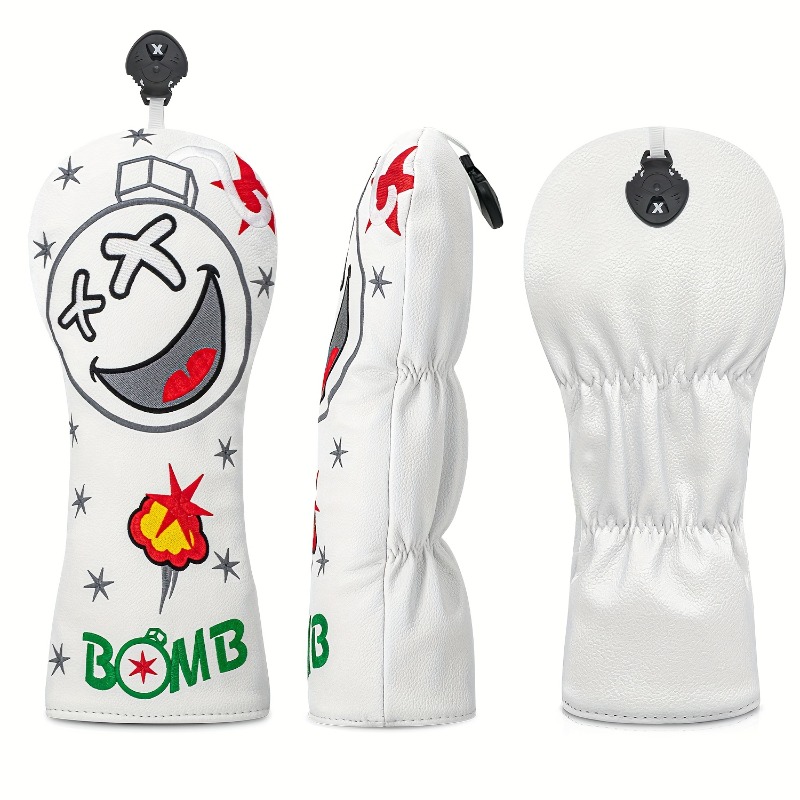 Golf Club Head Cover - White,  - đánh giá và giá Golf Equipment Deals