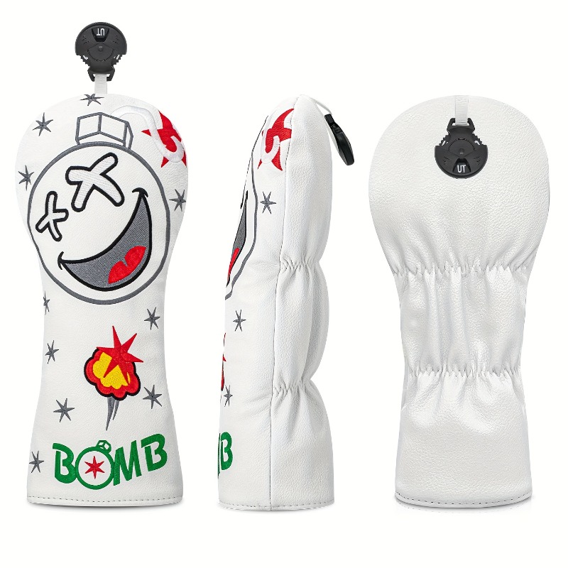 Golf Club Head Cover - White,  - đánh giá và giá Golf Equipment Deals