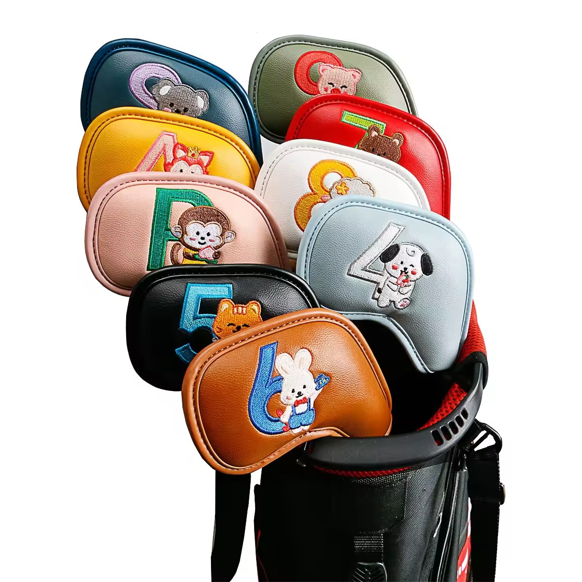 9Pcs Cute Cartoon Animal Golf  - đánh giá và giá Golf Equipment Deals