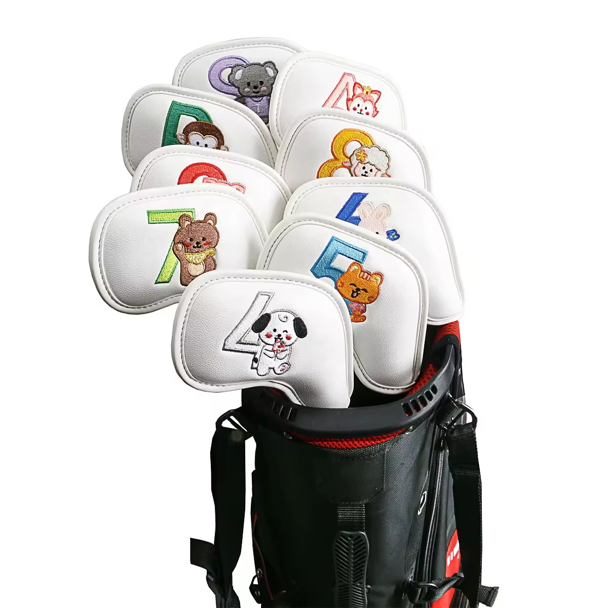 9Pcs Cute Cartoon Animal Golf  - đánh giá và giá Golf Equipment Deals
